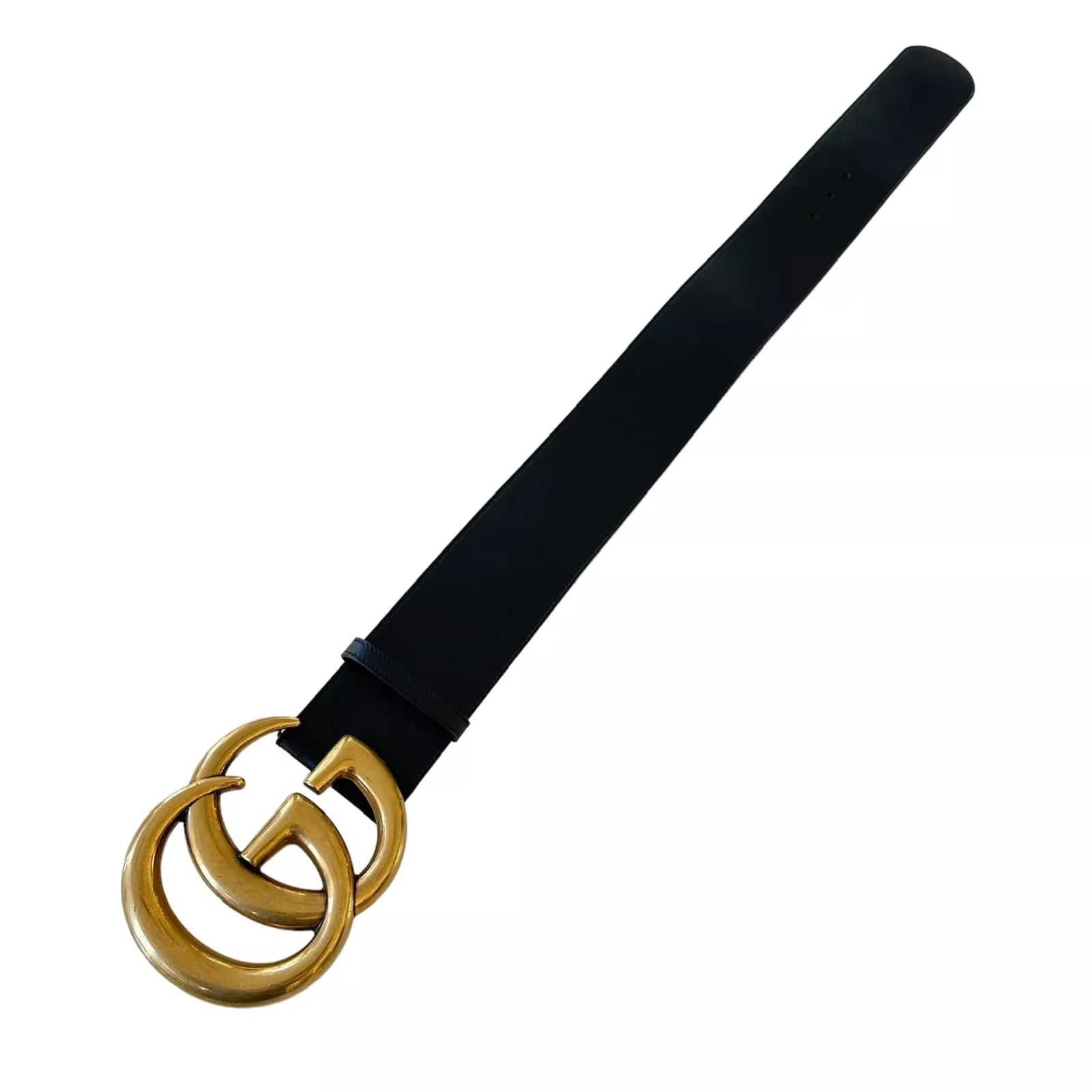 GUCCI CINTURA MARMONT GRANDE IN PELLE
