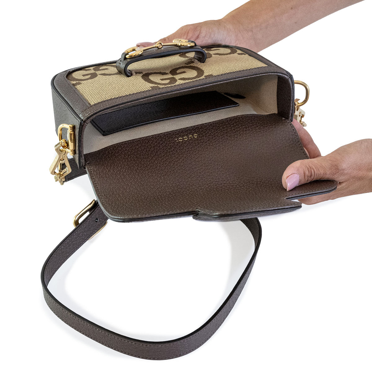 Borsa a tracolla Gucci Horsebit 1955