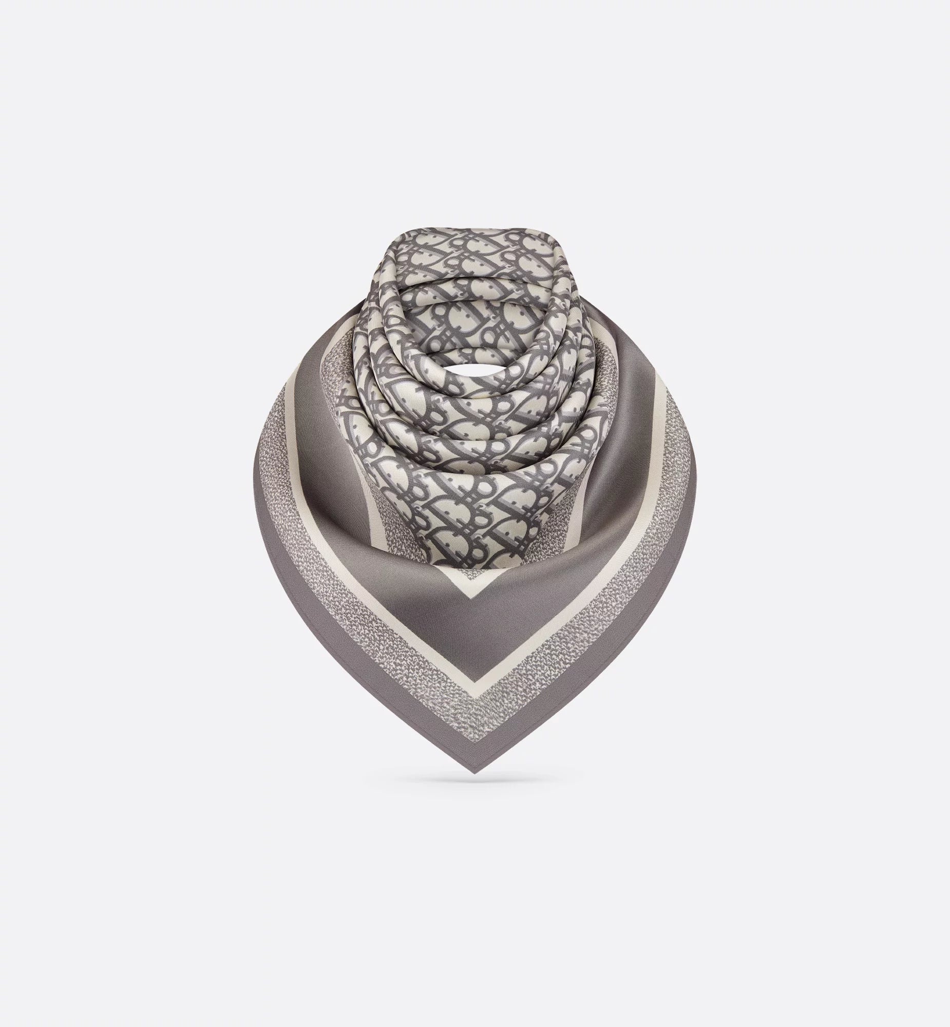 Foulard quadrato Diortwin Dior Oblique 90