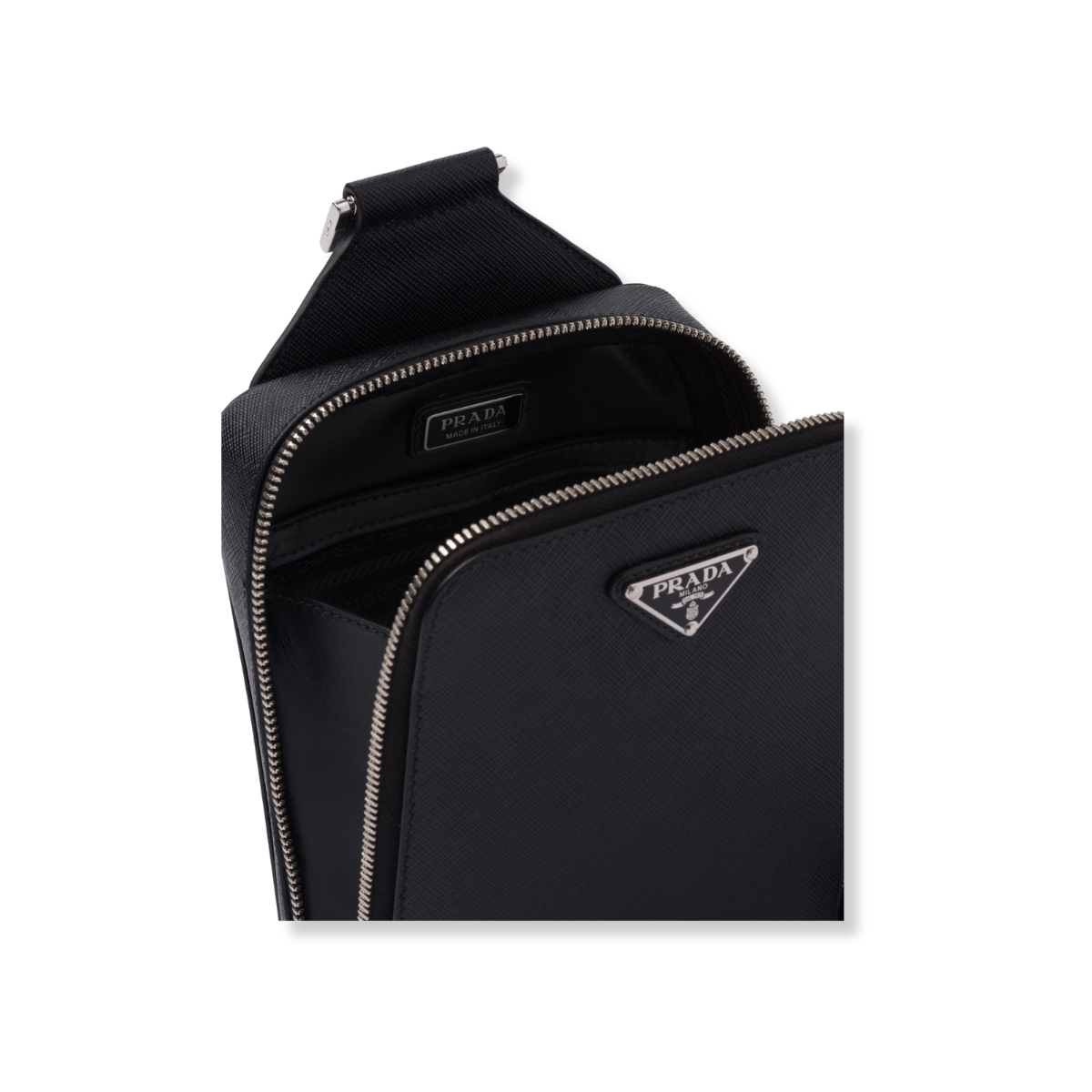 Borsa Prada Brique in Saffiano