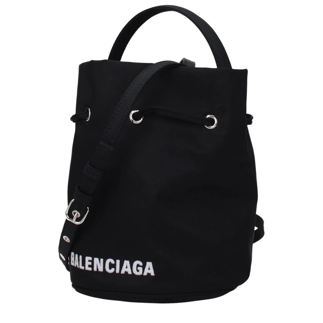 Balenciaga Borse A Mano Donna Tessuto Nero