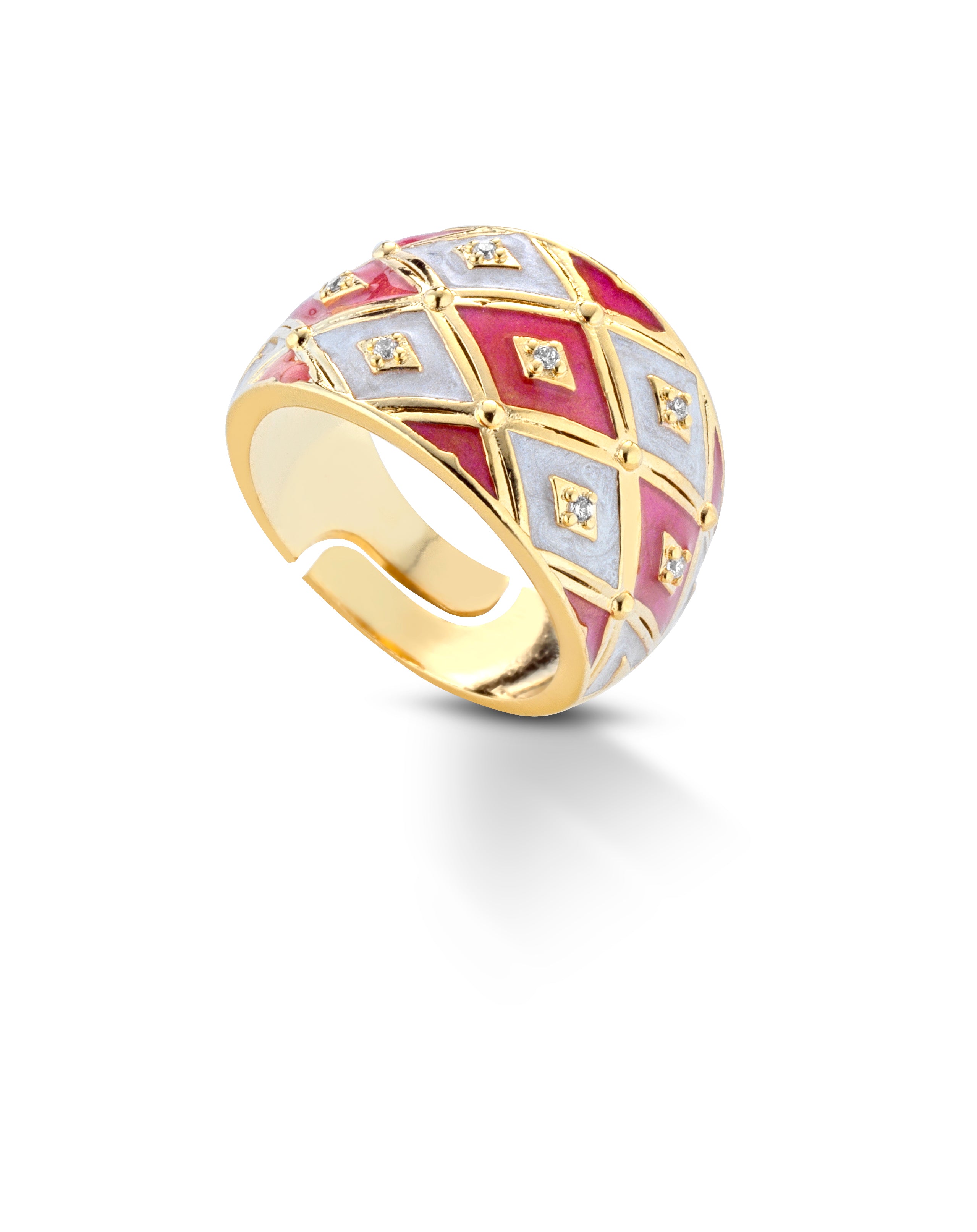 Anello Atene a Fascia in argento