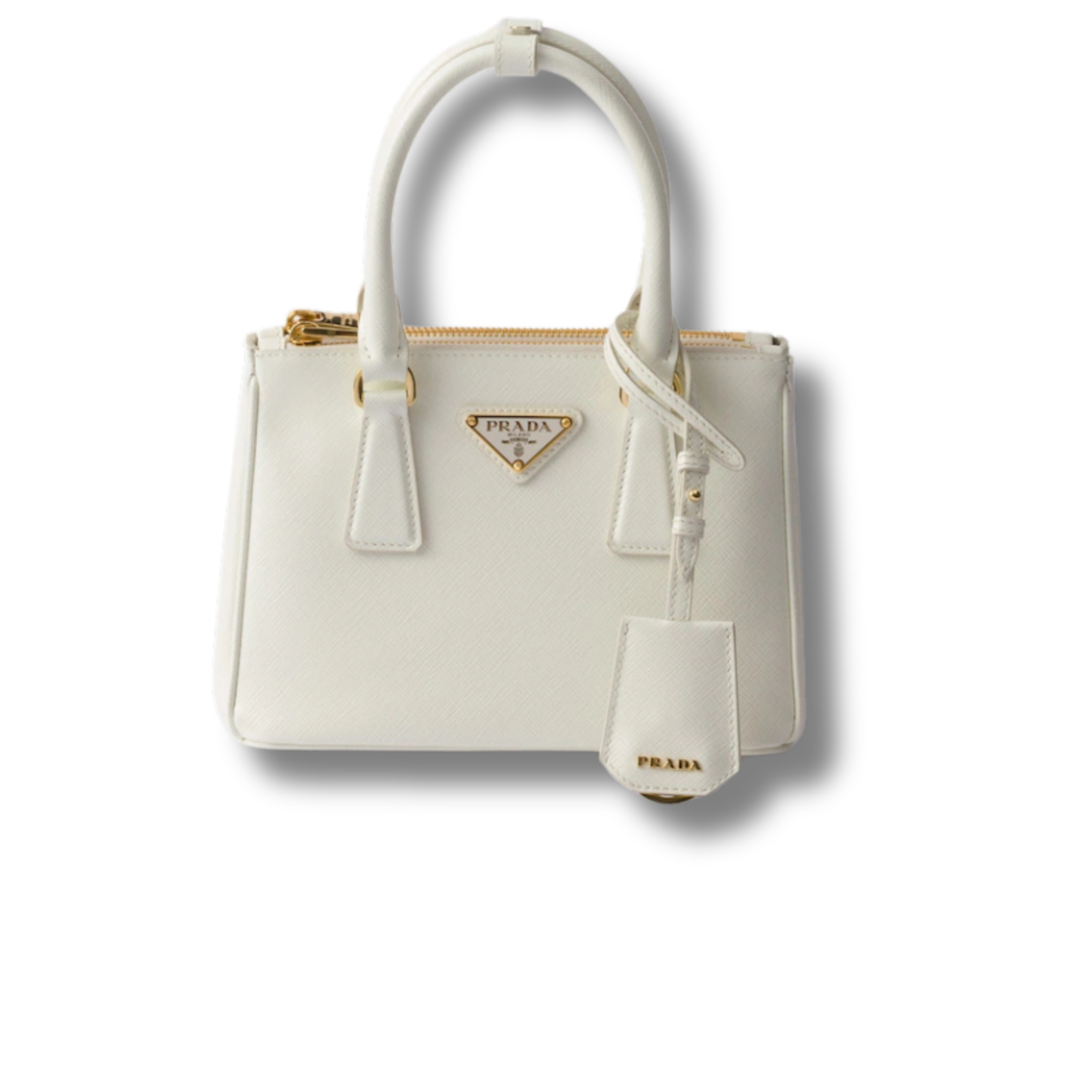 Borsa Prada Galleria mini in Saffiano vernice
