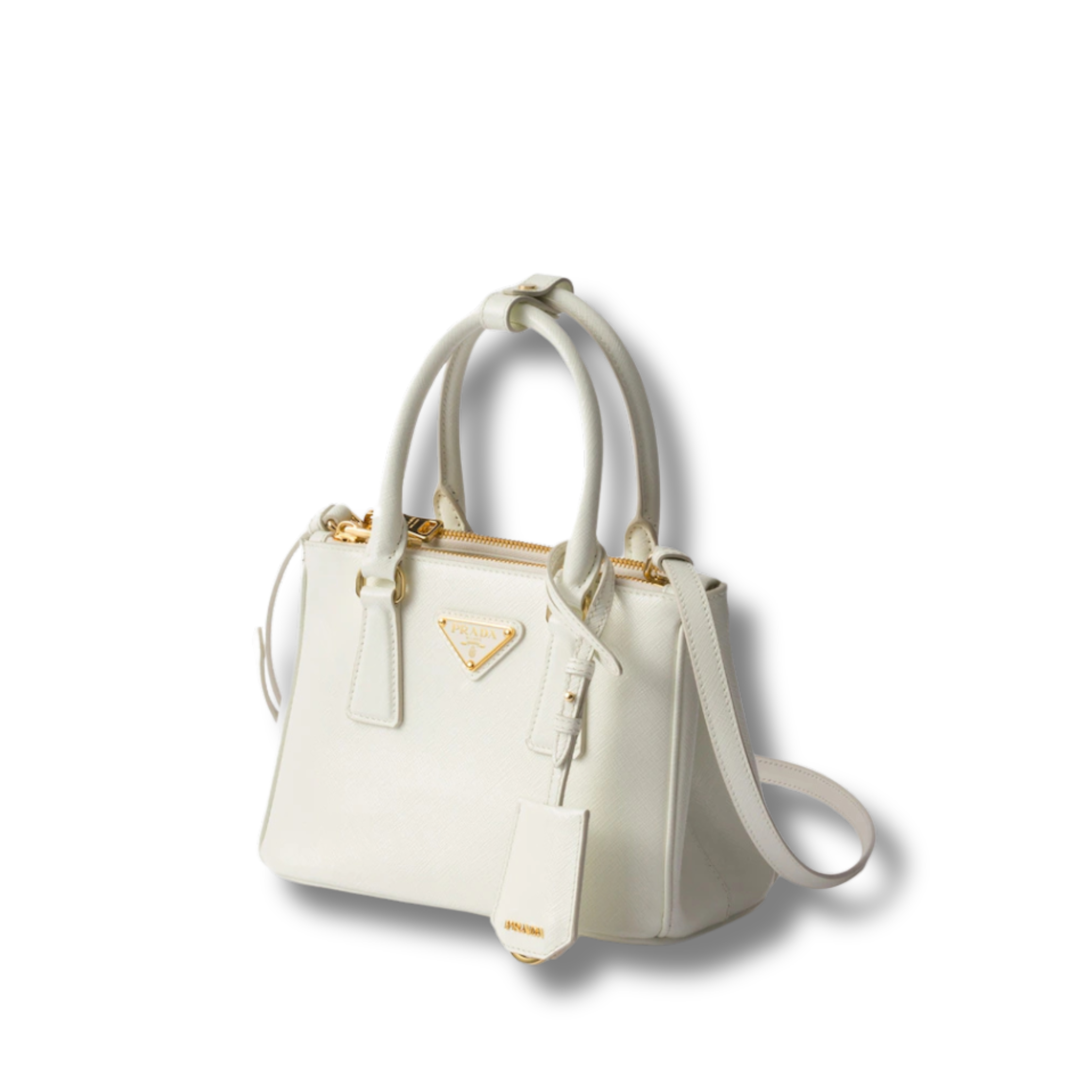 Borsa Prada Galleria mini in Saffiano vernice